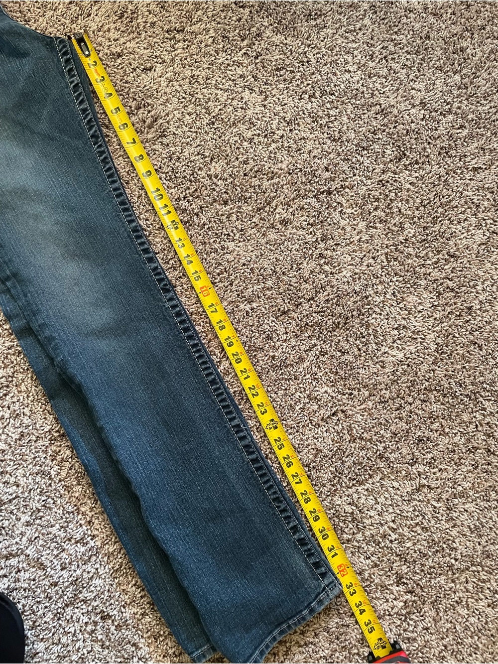 Big Star Kayla Straight Mid Rise Fit Jeans Size 30L Long Tall (31x32.5) EUC - Picture 8 of 10